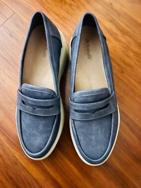 Dr. Scholl's Blue Slip-On Casual Shoe